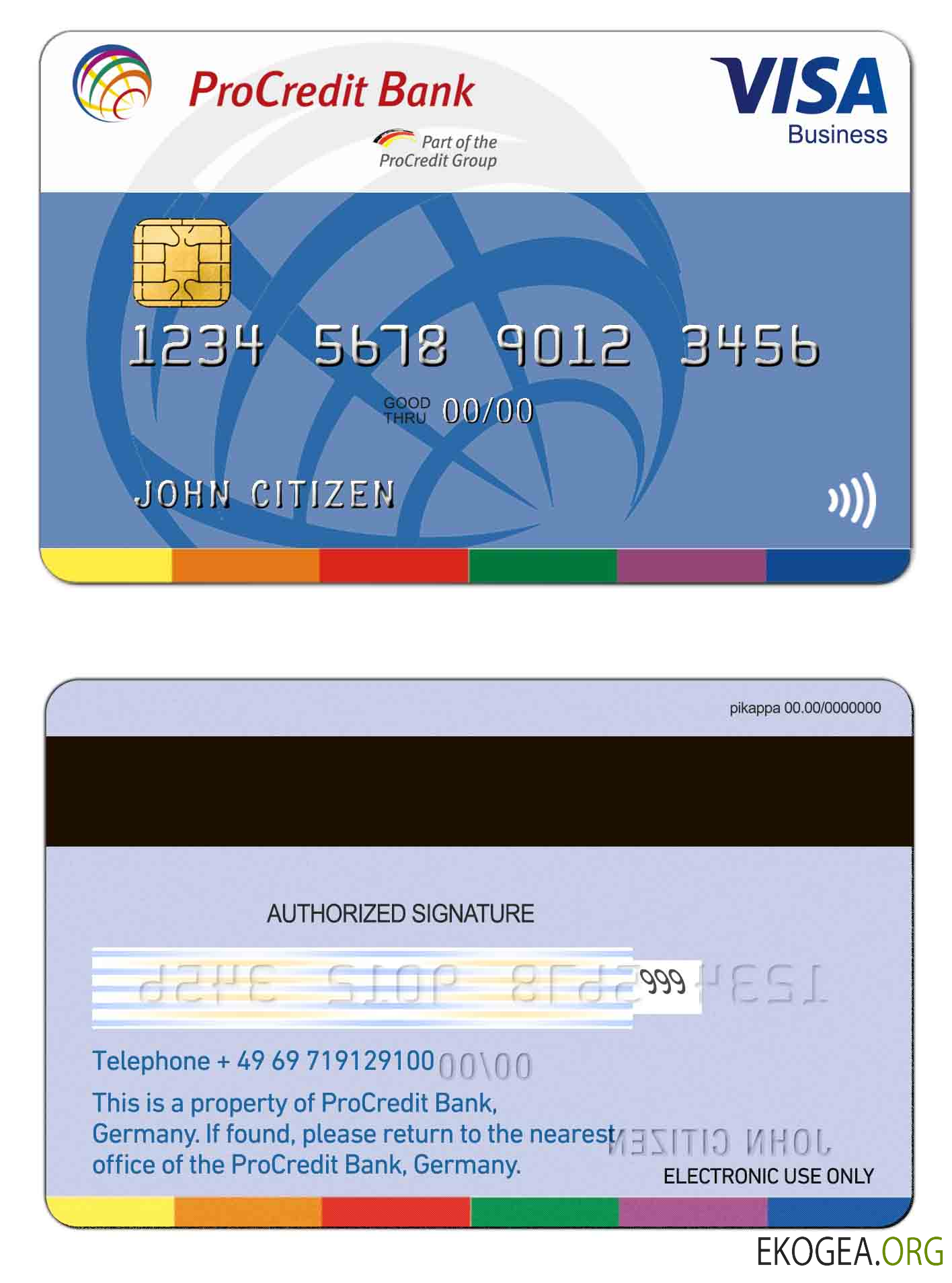 Allemagne ProCredit Bank Visa Business